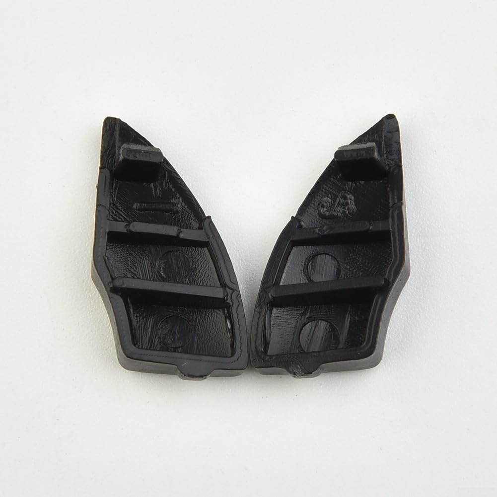 Confezione da 4 coperture nere per rimozione pulsanti radio Fiat 500, compatibili con modelli 2008