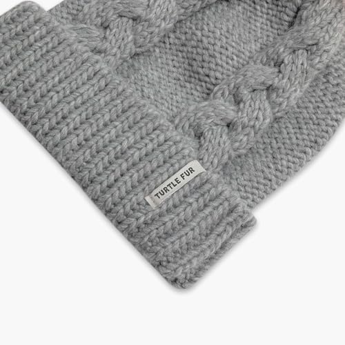 Turtle Fur Youth Girls Lizzy Cuff Knit Faux Pom Beanie4