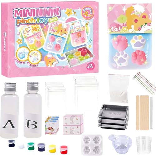 MXYZQDE Squishy Maker, Squishy Selber Machen Set Katzenpfoten Squishy, DIY...