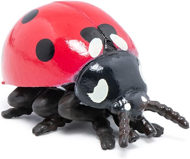 Papo - Realistic Ladybug Figure - Ages 3+ - Garden Animals Collection - Educational Play Insect World - Gift Idea Toy for Girls and Boys