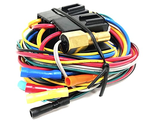 Hayden 3651 Universal Add-On Adjustable Thermostatic Fan Control Kit, Custom Fitting & Wiring Required #TOP1