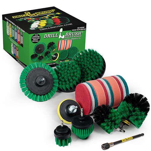 Kitchen Cleaning Supplies - Cast Iron Cleaner Brushes - Fridge Scrub Brush