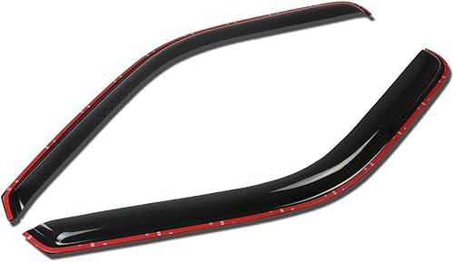 Vista 62 de Auto Dynasty 4 viseras adhesivas para ventana compatibles con Ford Taurus 2010, 2011, 2102, 2013, 2014, 2015, 2016, Ford Taurus 2010-2016