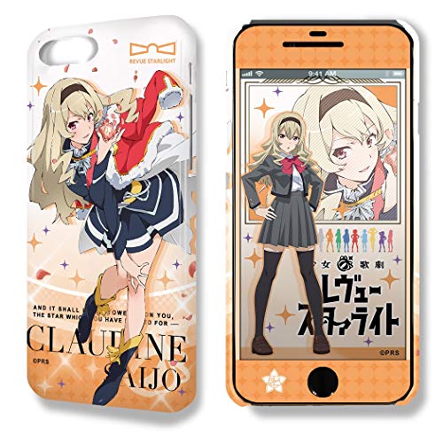 デザジャケット 少女☆歌劇 レヴュースタァライト iPhone 7 Plus/8 Plusケース&保護シート デザイン07(西條クロディーヌ)