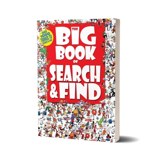 Image of The Big Book of Search & Find - Hidden Object Picture Puzzle Book for Kids | Seek and Find Activity Book for Boys & Girls | Fun Brain-Boosting Game for Travel, Screen-Free Fun & Relaxation