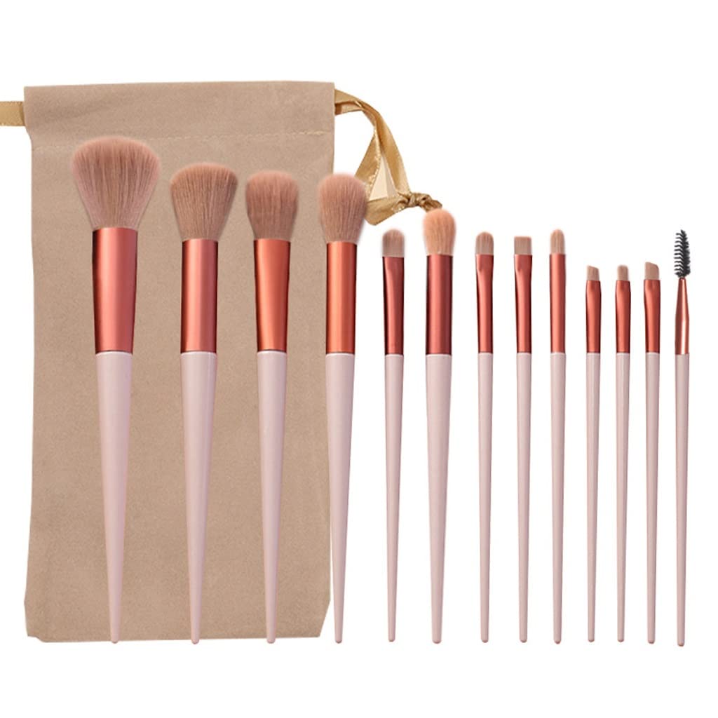 Makeup Brush Set Brush With Organizer Bag Beauty Tools Loose Powder Brush Foundation(A)