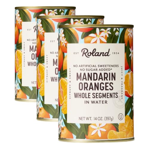 Roland Foods Fancy Whole Mandarin Orange Segments in Water