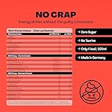 HOLY Energy Gaming Booster 10 Tasting Box “Cherry Cheetah” with Cherry Flavour Powder | 10 portions with NewCaff & Green Tea Extract | Focus Drink | Vegan with 100% natural fruit flavours - Image 3