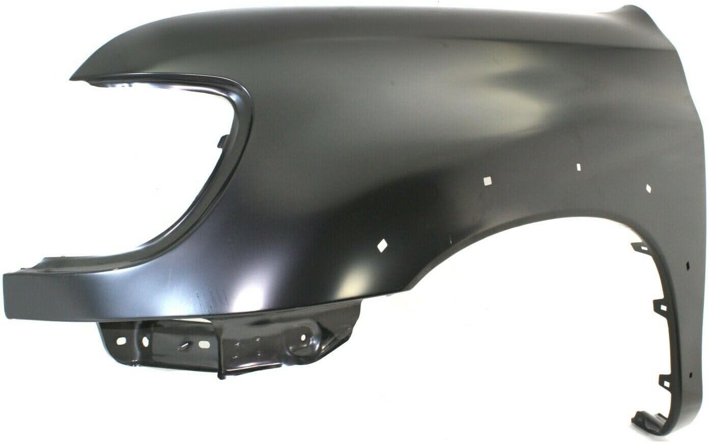 Quarter Panel Front Left Driver Side Primed Steel With Mudguard Provision Molding Holes 1-pc Compatible with Toyota Tundra 3.4L 2000-2004 & 4.0L 2005-2006 & 4.7L 2000-2006,Simple Installation