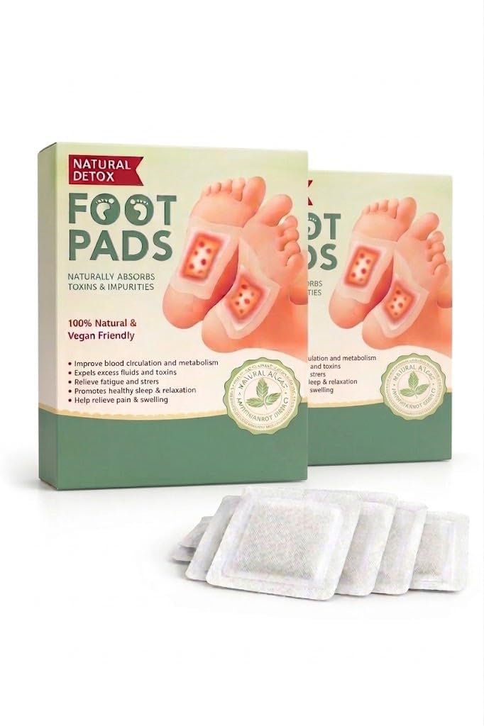 Detox Foot Pads & Patches | Foot Pads for Weight Loss, Foot Patches Fat Burning | Foot Patch for Detoxification | Ginger Foot Patch | Footpad Detox Remove Toxin & Pain Relief | Mild Care (pack of - 2/20 Patches)-image-25