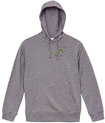 Lindwurm パーカー メンズ プルオーバー スウェット レディース トレーナー 長袖 フード付き おしゃれ カエル 蛙 イラスト ワンポイント トレーナー パーカー 通販 Amazon
