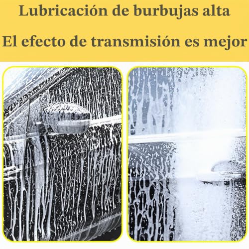Botella de espuma para lavado manual de coches y pulverizador con bomba 5