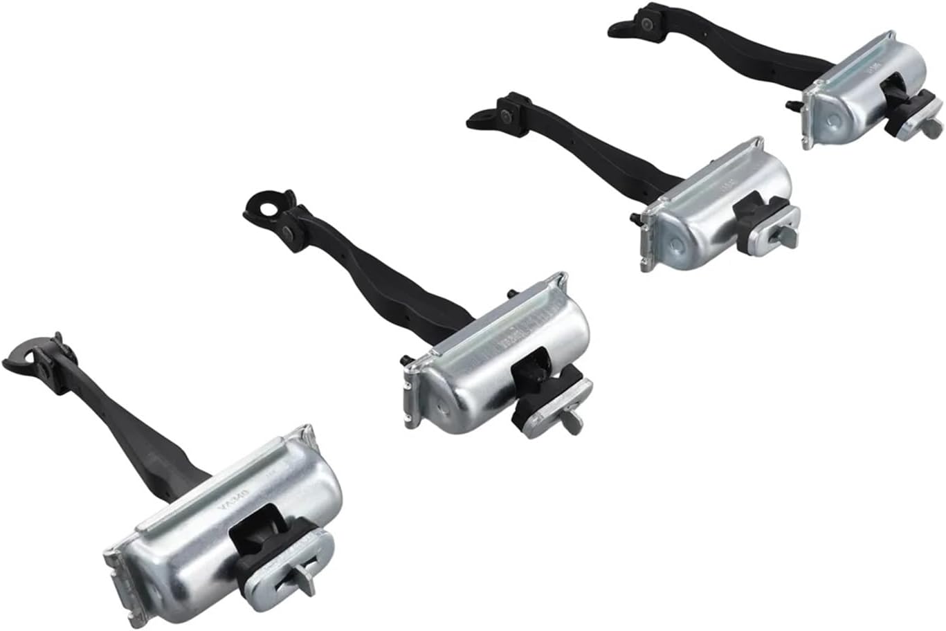1Set/4pcs Front +Rear Door Check Strap Limit Rod Stop Fit For Ford Explorer/Police 2011-2018 BB5Z-7823552-A BB5Z-7827204-A