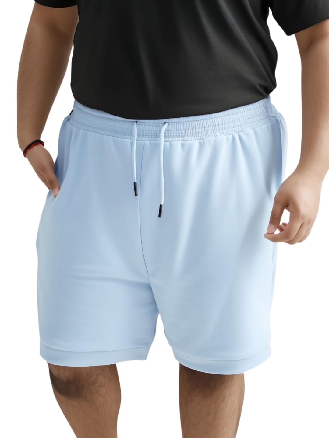 unstd Plus Size Men's Cotton Big Size Shorts (XXL,3XL,4XL,5XL,6XL,7XL,8XL) | Regular Fit Solid Shorts | Casual-picture-21
