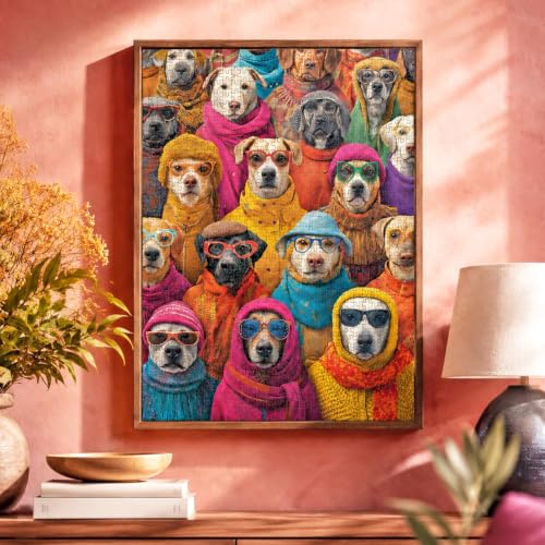 Rompecabezas Perros 1000 piezas 14+ años miniatura 3