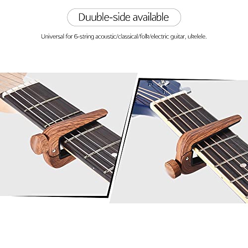 EXENXA Accueil Instrument de Musique Capodastre Universel Haut de Gamme pour Guitare Acoustique/Classique/Folk… - Les Beatles, Paul McCartney, John Lennon, RIngo Starr, George Harrison EXENXA Accueil Instrument de Musique Capodastre Universel Haut de Gamme pour Guitare Acoustique/Classique/Folk… – Image 5