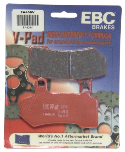 EBC Brakes FA409V Semi Sintered Disc Brake Pad Black 1x1x1