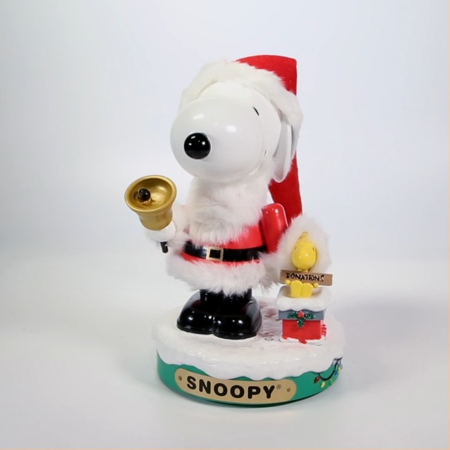 Amazon.com: 10-Inch Battery-Operated Musical Santa Snoopy