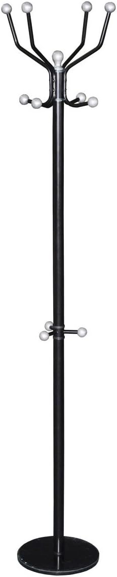 supersalestore Coat Stand Made of Black Metal Beautiful Design Look