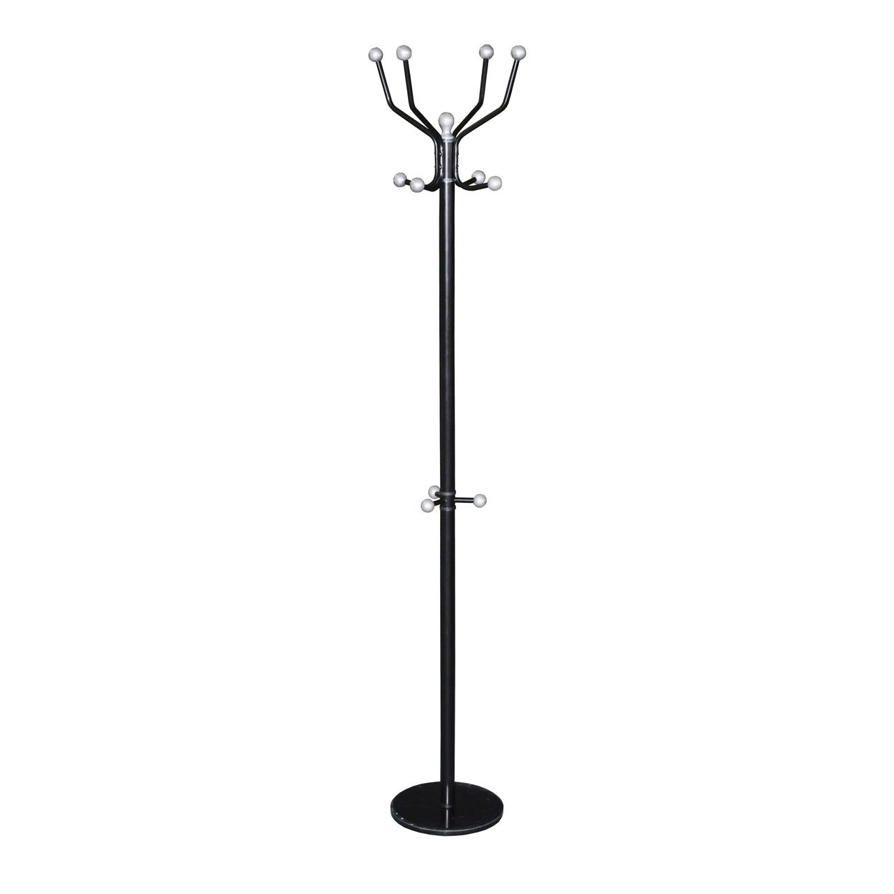 supersalestore Coat Stand Made of Black Metal Beautiful Design Look