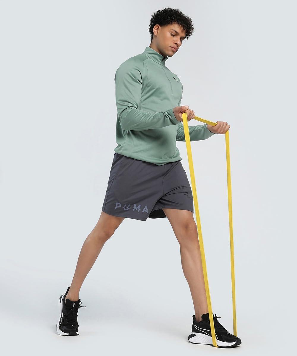 PUMA mens M Tad Tech Fabric Mix 1/4 Zip