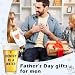 Father's Day Birthday Gift for Dad from Daughter Son Wife I Identify As A Water 16oz Beer Glass Fathers Day Retirement Promotion Gift for Father Daddy Bonus Stepdad Husband Grandpa Boyfriend Men Him