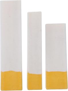 Lazmin112 Piano Tuning Tool, 3 Pcs Felt Wedge Mute Orange White Piano Felt Tuning Wedge with Three Sizes of Felt Wedge Mute Perfect to Meet the Tuning Needs of the Tuner