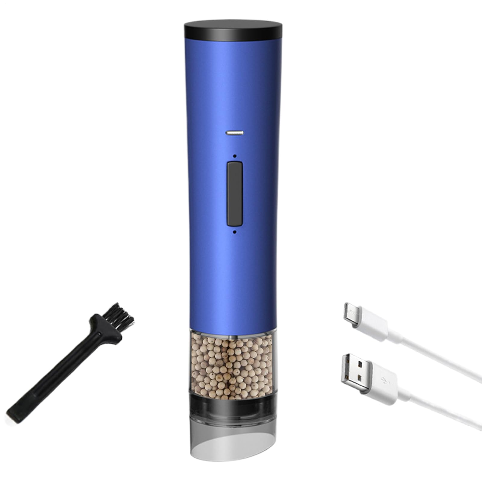 Moulin à sel électrique portable pour sublimer vos barbecues et repas en camping USB