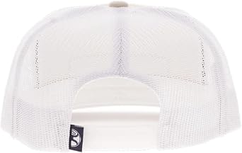 HOOEY Lockup Adjustable Snapback Hat - 6-Panel Breathable Mesh Baseball Cap, Trucker Hat for Men and Women