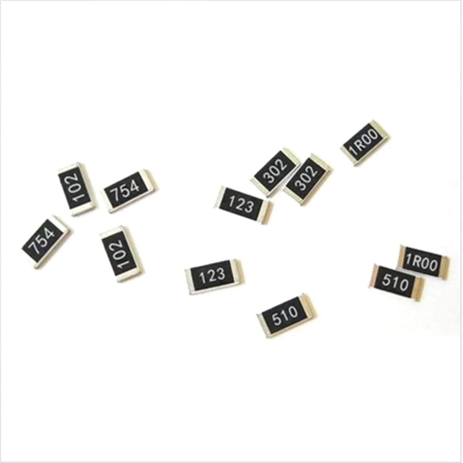 100PCS Alloy chip resistors 2512 2W R001 R002 R003 R004 R005 R006 R008 R010 R012 R015 R020 R025 R030 R050 1mR 2mR 3mR 5mR 10mR (Size : R060 60mR)