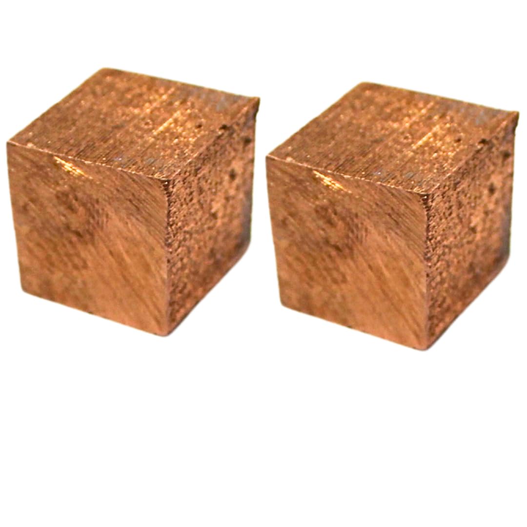 The Labworld Copper Metal 10mm Cubes,for Density & Industrial Use Machining work Workmanship (2)-image-26