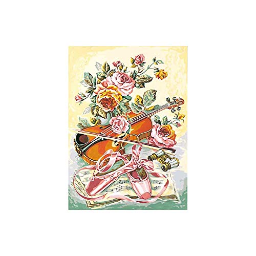 Canevas pénélope Soir d'opéra SEG de Paris 45x60cm tapisserie