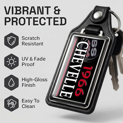 Image of Brotherhood Car Key Chain for Chevelle - Classic Models Keychain for Men and Women Gift Key Ring