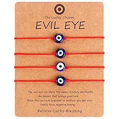 Red Rope - Blue Beads