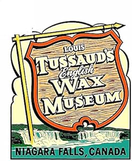 13cmx11.1cm for Niagara Falls Wax Museum Refrigerator Car Stickers Auto Air Conditioner