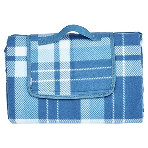 AmazonBasics - Manta para pícnic con base impermeable, 150 x 195 cm