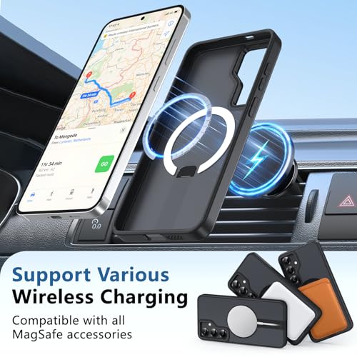 Aropuktek for S25-Plus Case/S24-Plus Case, Compatible with MagSafe, Black by Aropuktek - Used condition - Image 5