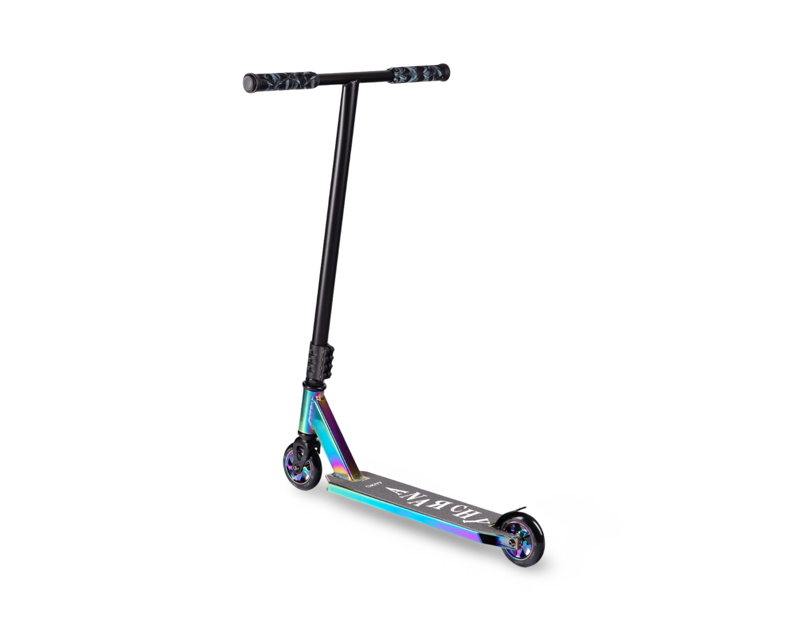 Trottinette Freestyle SKITT - Anarchy | Roulements Haute Performance ABEC-9 | Construction légère en Aluminium | Guidon Freestyle Rotatif à 360°
