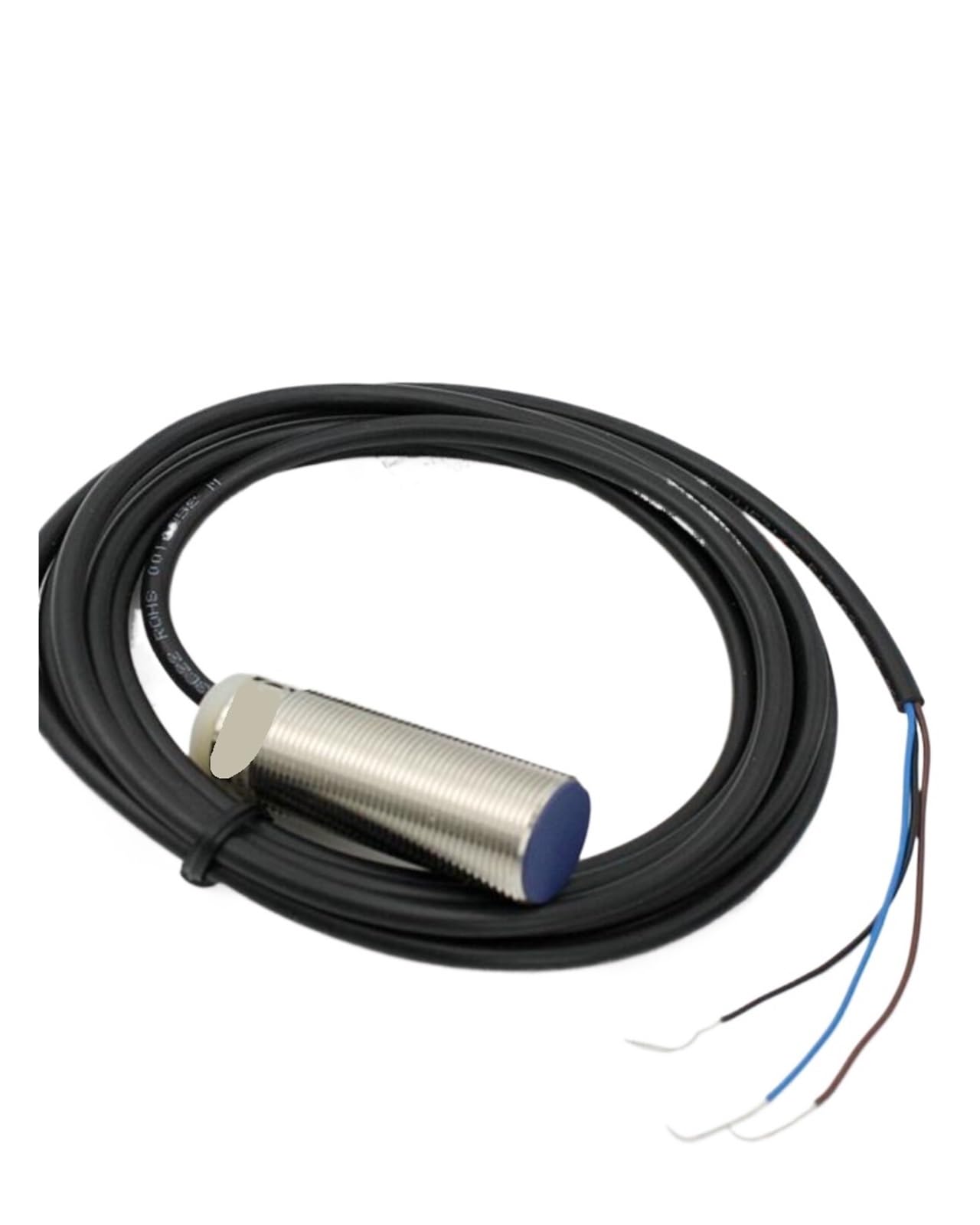 CIJIAOPOYU Inductive Proximity Sensor 5mm PNP/NPN 12-24V DC M18 2m Cable