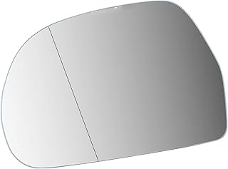 外側ドアサイドレンズ 2009-13年式 に適合するシュコダ に適合するオクタビアII用 左近側ヒーター付ドアミラーガラス 凸型
