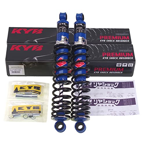 モンキー KYB ショックアブソーバー 青 280mm カヤバ KYB カヤバ MGS280 リアサスペンション モンキー/ゴリラ : S