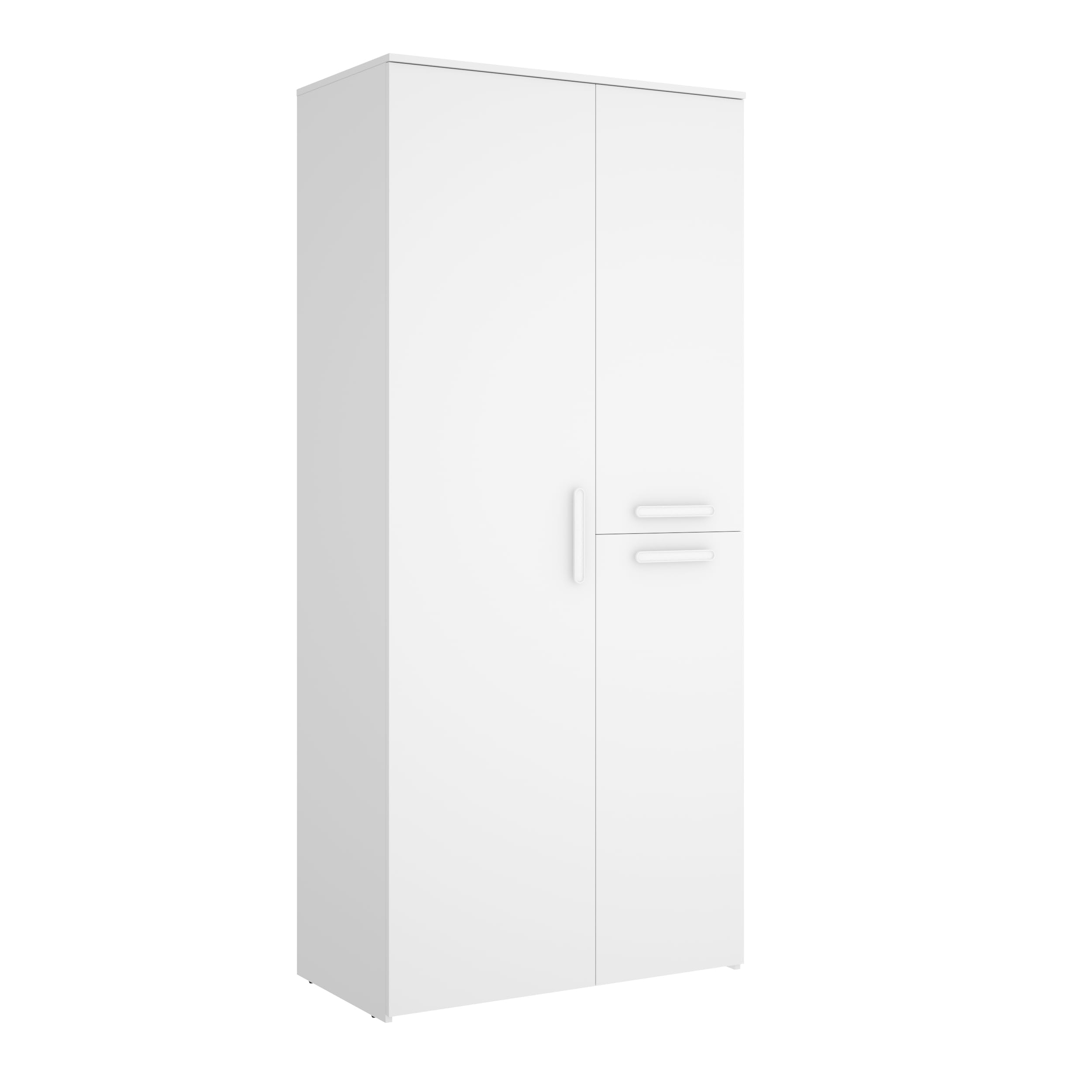 DEKIT GRUPO RIMOBEL LEKA - Armario LEKA con tres puertas - BLANCO - 205 x 90 x 52
