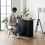 カーブ コーナータイプ グレー 幅120cm 国産 大川家具 完成品 日本製 奥行45cm 高さ93cm カウンターテーブル BAR 収納棚付き ホームバー キッチンカウンター シンプル おしゃれ バーテーブル バーカウンター