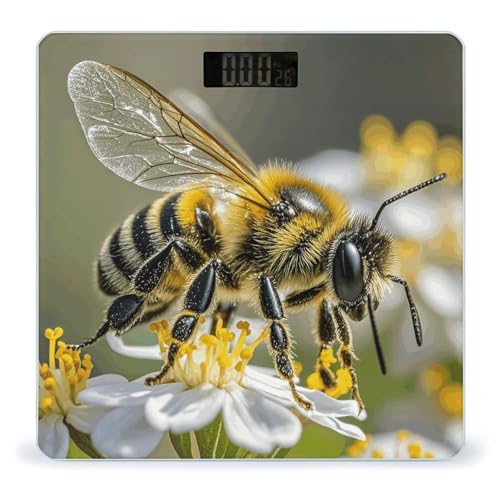 Balanza Digital de Baño Honey Bee Precisión Alta miniatura 1