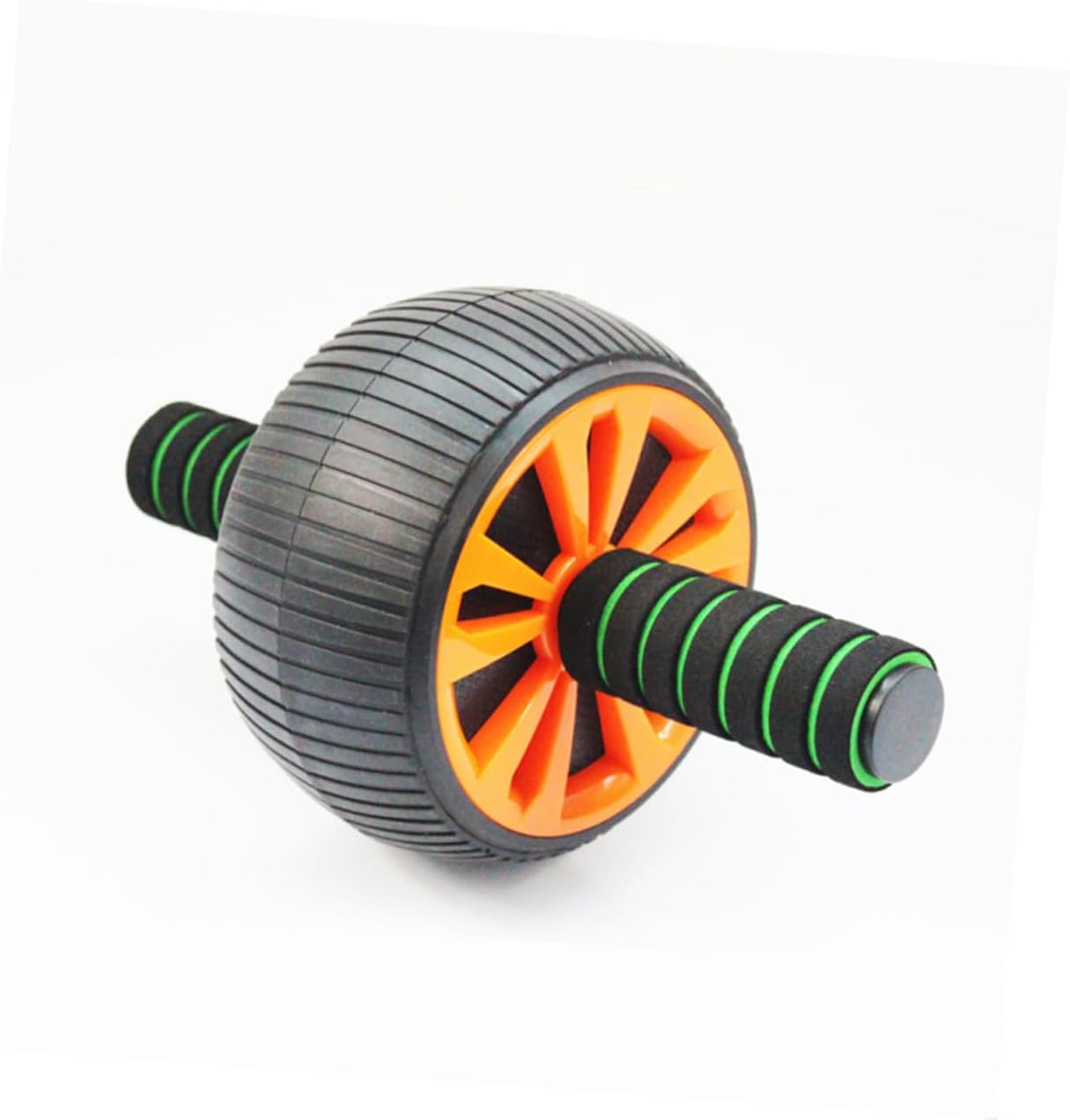 PRETYZOOM Non-slip Abdominal Exercise Roller Core Ab Wheel Trainer for Home Gym Fitness Workout Silent Design for Core Strengthening and Fat Burning Ab Cruncher for Men and Women