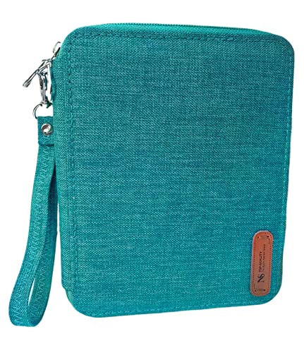 Capacidade elevada estojo Organizador de lápis de 72 cores papelaria estudantil estojo de lápis cosmético à prova d'água (verde)