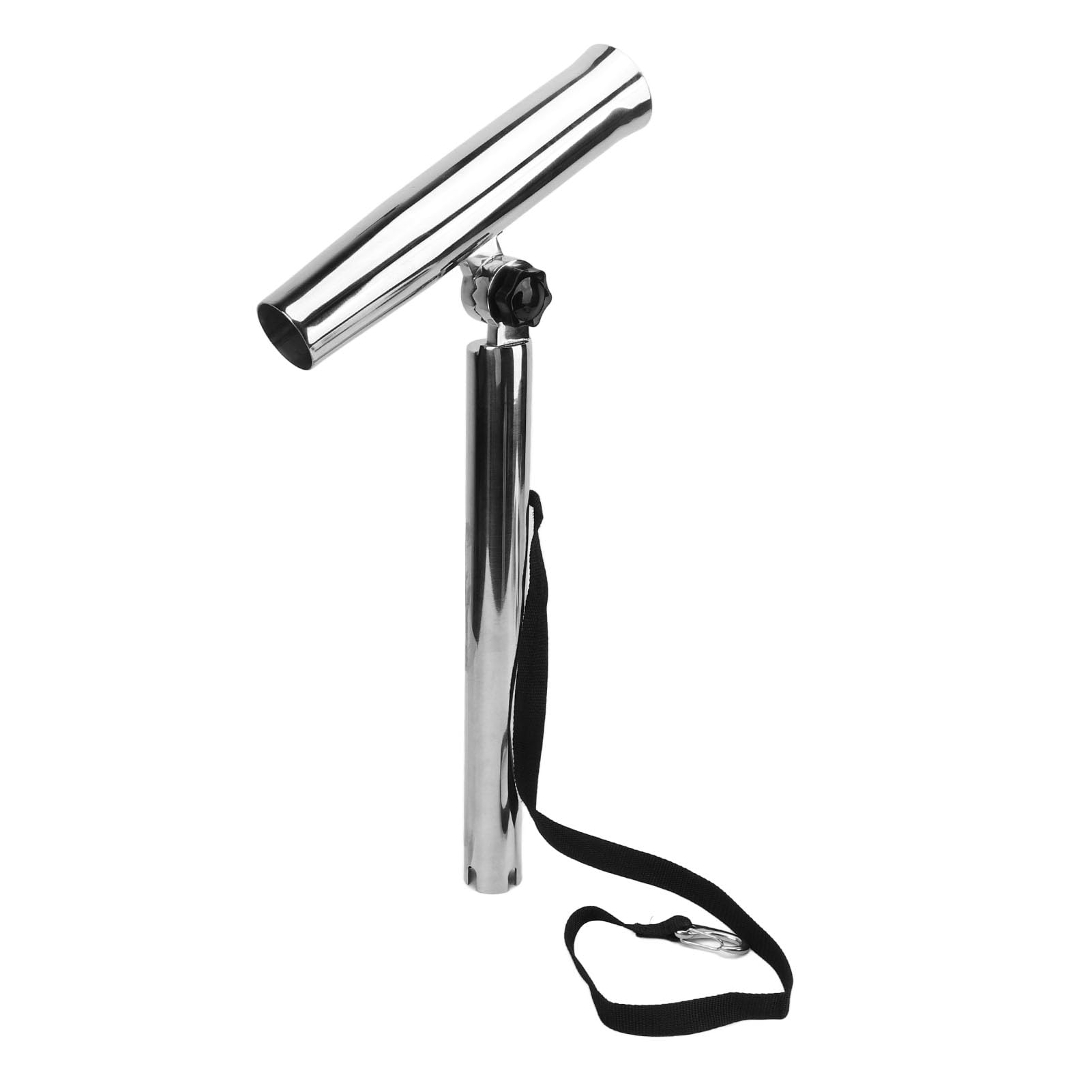Kikumi Soporte para Caña Elegante con Estabilizador, Soporte para Caña Elegante con Estabilizador Ajustable, Resistente, Resistente Al Desgaste de 1 a 5/8 Pulgadas para Yates y Barcos