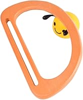 Vista 4 de EXCEART 3sets forma bolsa asas marco madera bolso reemplazo asas bolsa fabricación 4 unids* 3