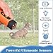 Calenxy Anti Bell Gerät Hunde, 3 Modi Ultraschall Hundeabwehr, Wiederaufladbar Antibell Ultraschall Gerät mit LED-Taschenlampe für Kleine Große Hunde Innen Außenbereich Hund