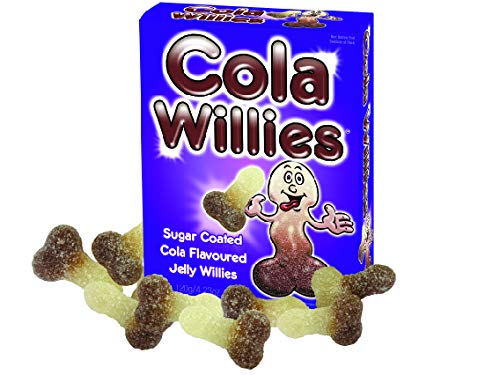 First Port Of Call For Gifts Women's Cola Flavoured Willy Sweets Suitable For 18+ Have A Naughty Hen Party Do Womans Adult Adults Novelty Must Have Saucy Joke Gift Present Christmas Birthday Secret Santa Stocking Filler